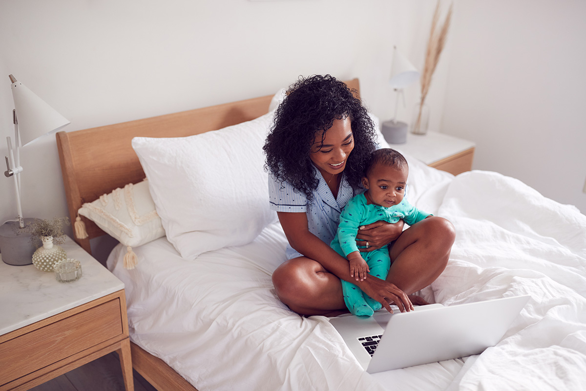 Gruppo mamma bebé onlinev